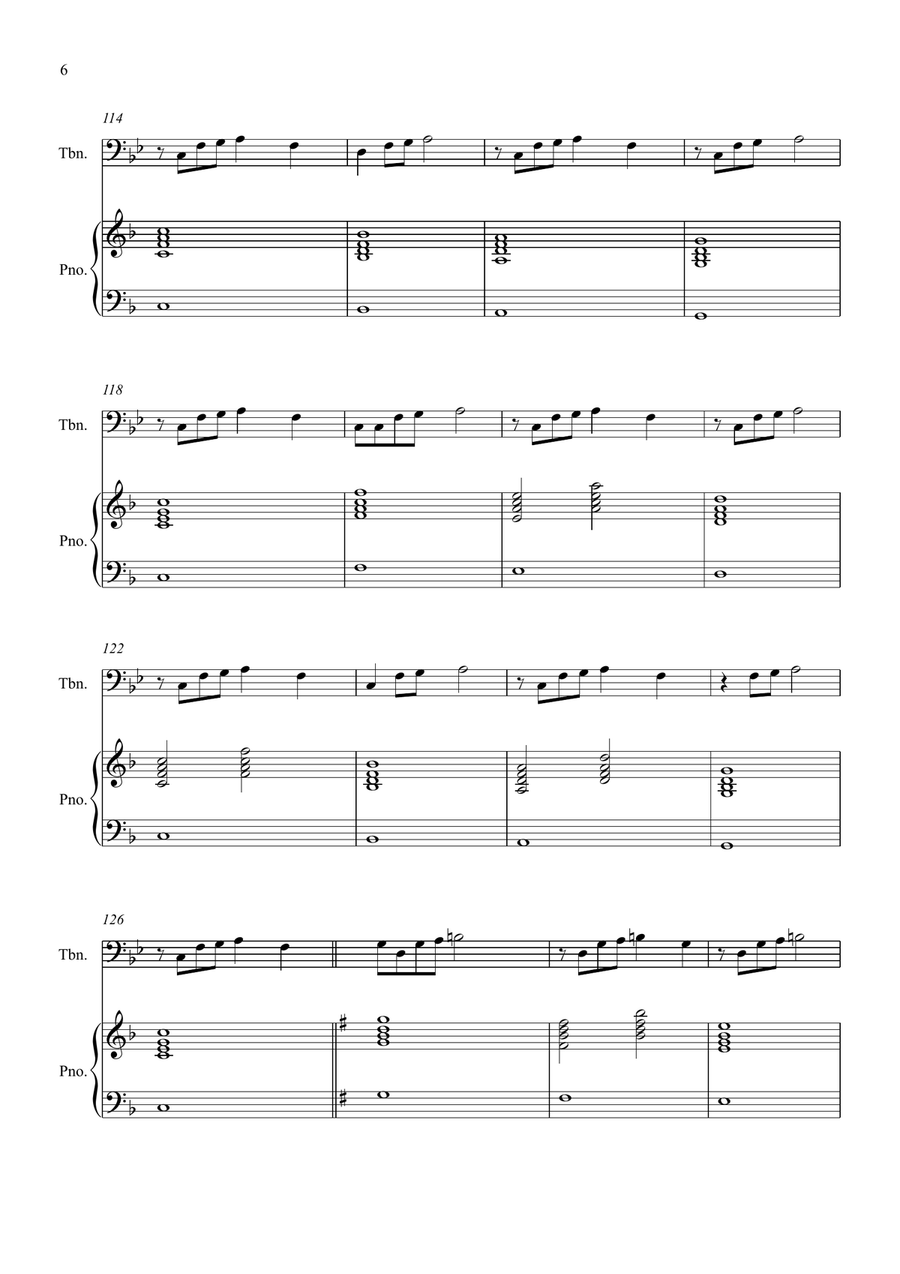 Welcome To The Black Parade Piano scores gallery preview page 6