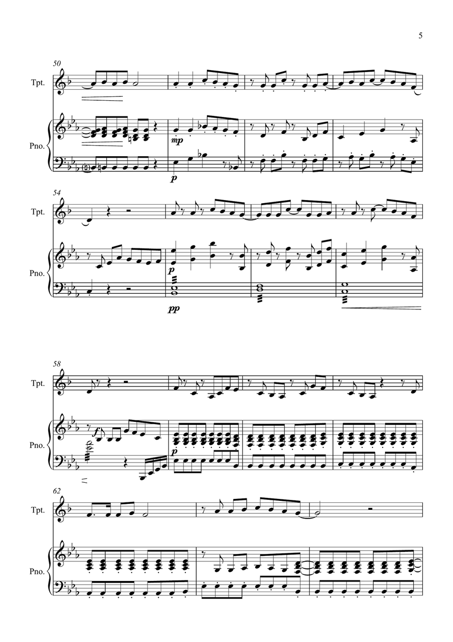 We Don't Talk About Bruno Trumpet Solo scores gallery preview page 5