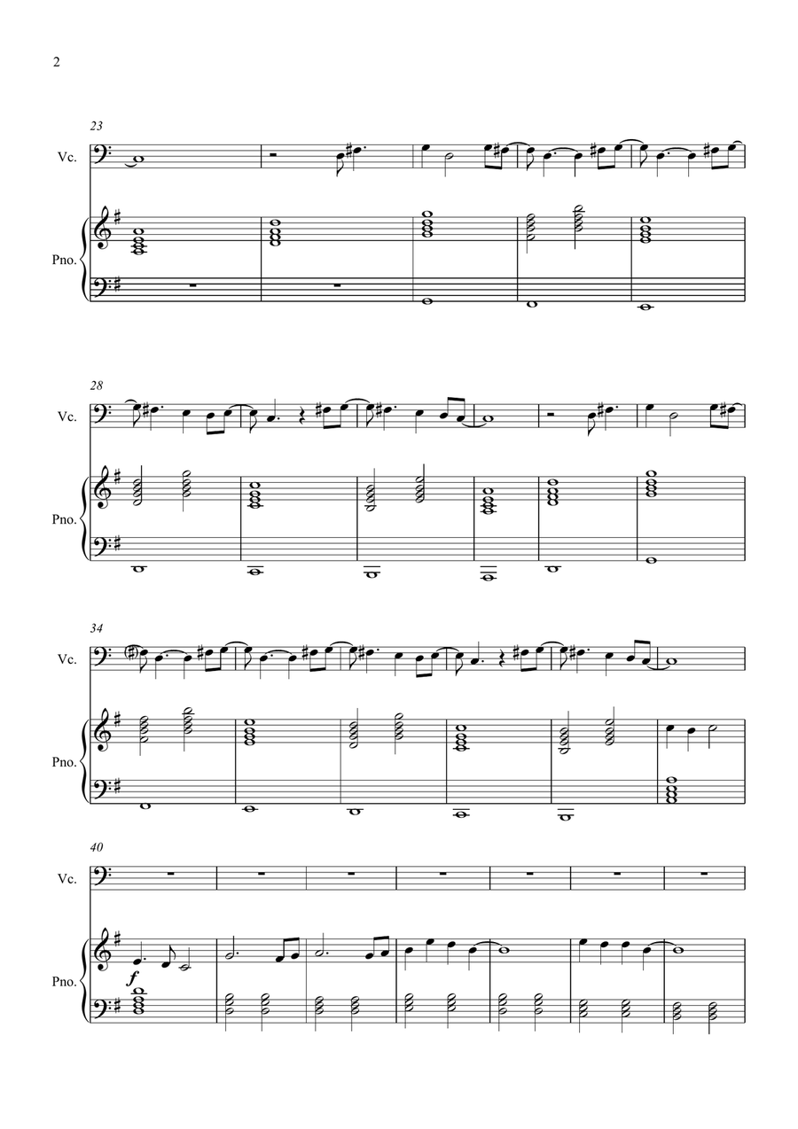 Welcome To The Black Parade Piano scores gallery preview page 2