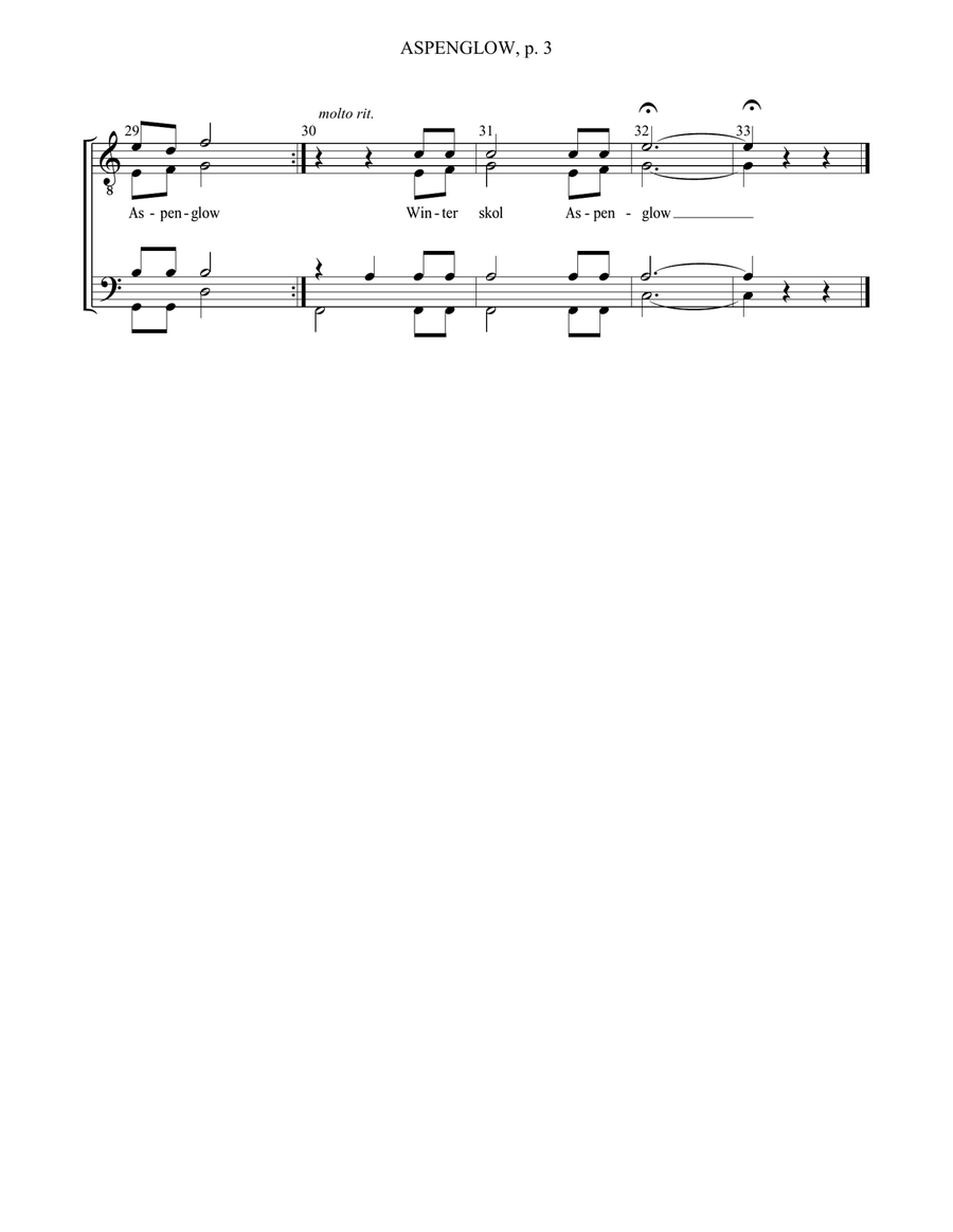 Aspenglow Aspenglow TTBB scores gallery preview page 4