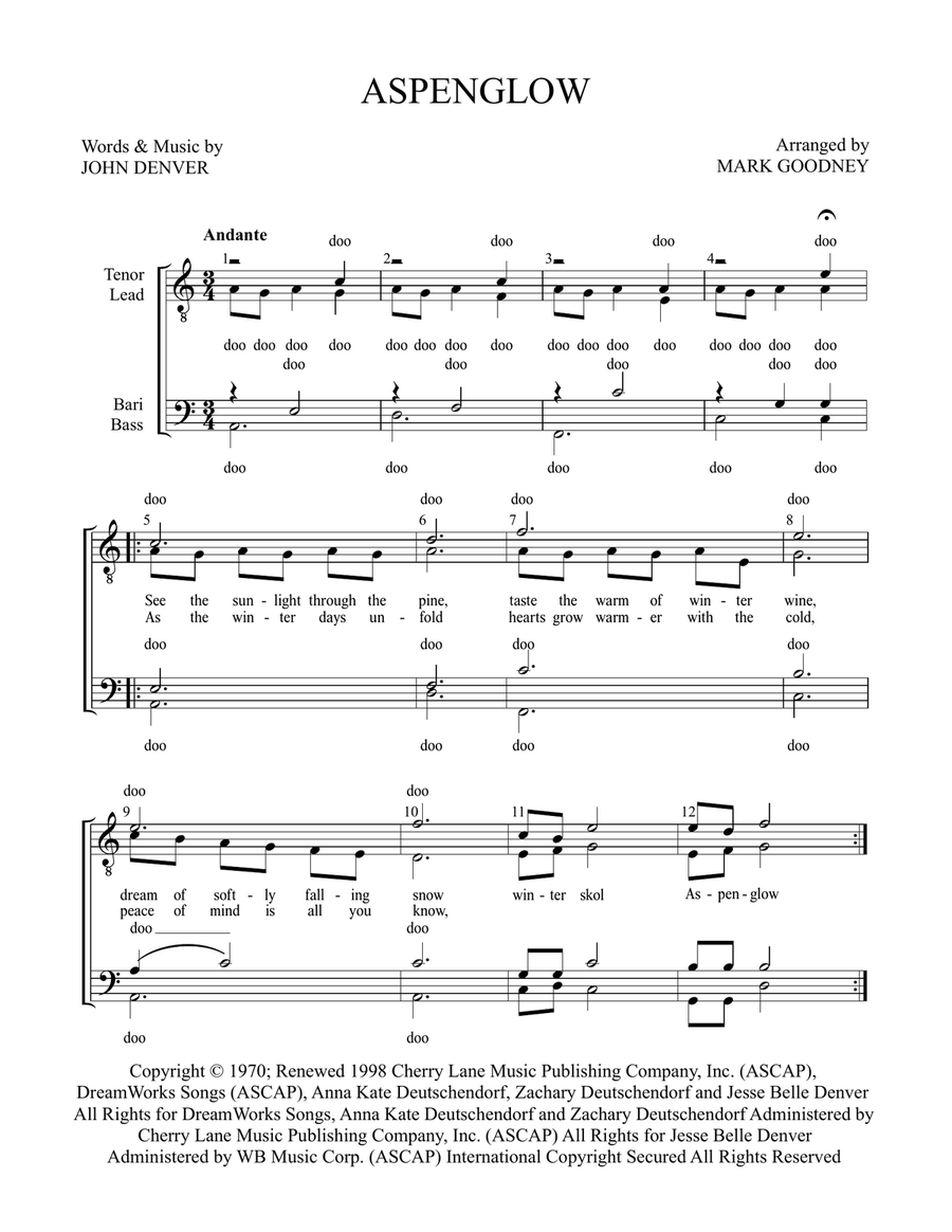 Aspenglow Aspenglow TTBB scores gallery preview page 6
