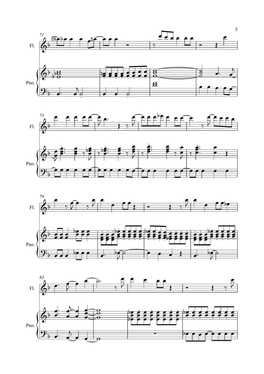 We Built This City We Built This City Flute Solo scores gallery preview page 5