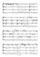 ADAGIO in G minor String Quartet scores gallery preview page 3