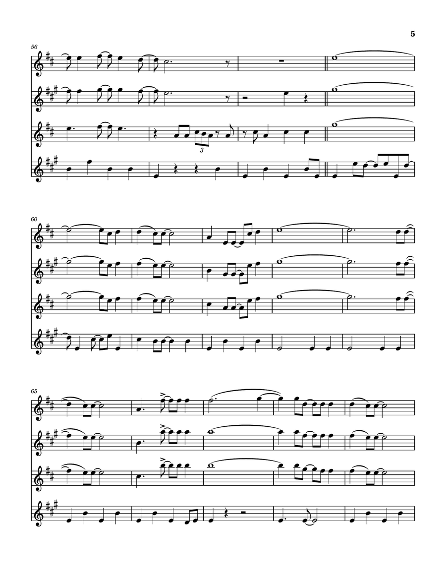 See The Changes by Stephen Stills Saxophone Quartet - Digital Sheet Music page 6