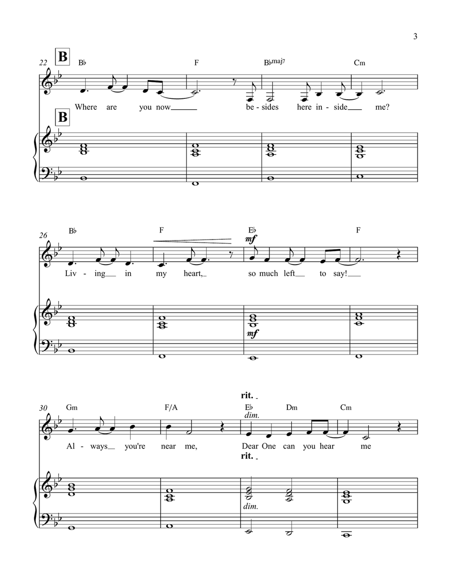 Passages Piano, Vocal scores gallery preview page 4