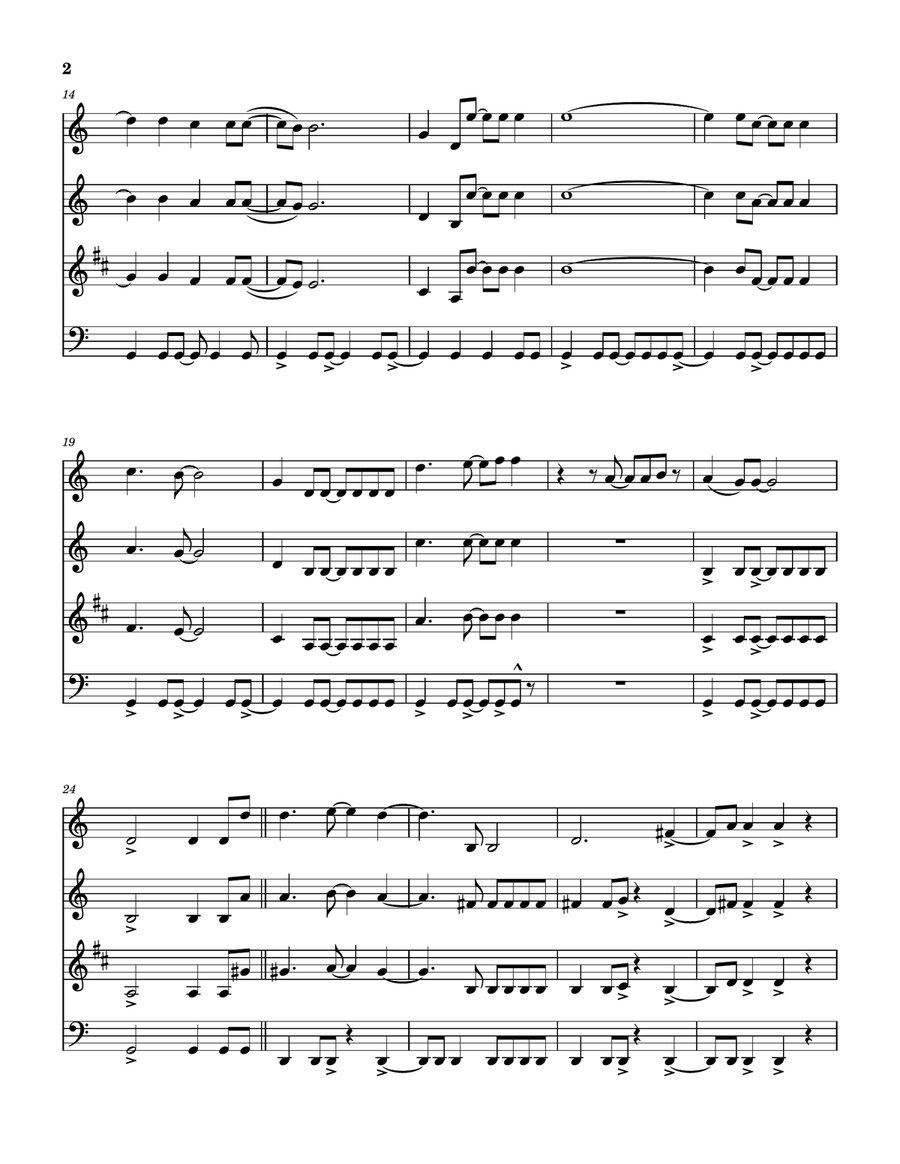 See The Changes by Stephen Stills Woodwind Quartet - Digital Sheet Music page 3