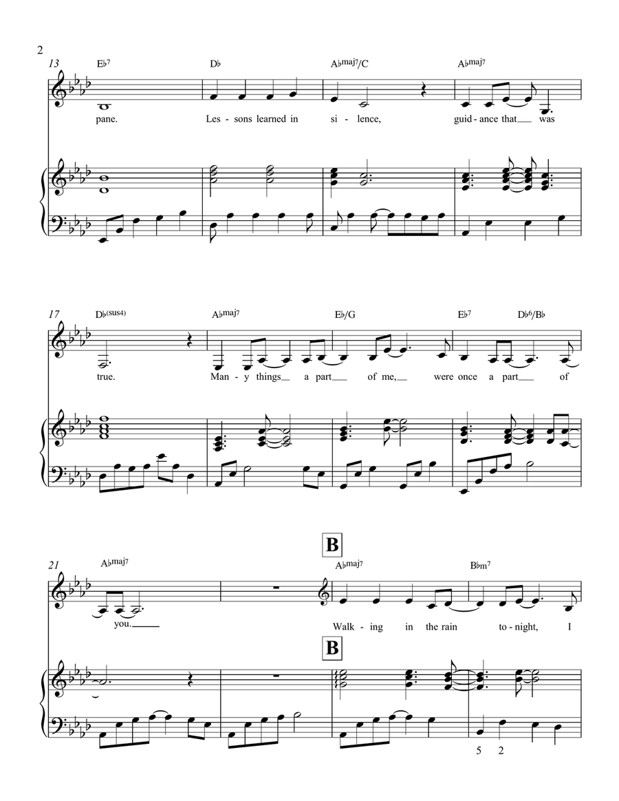 Golden World Piano, Vocal scores gallery preview page 3
