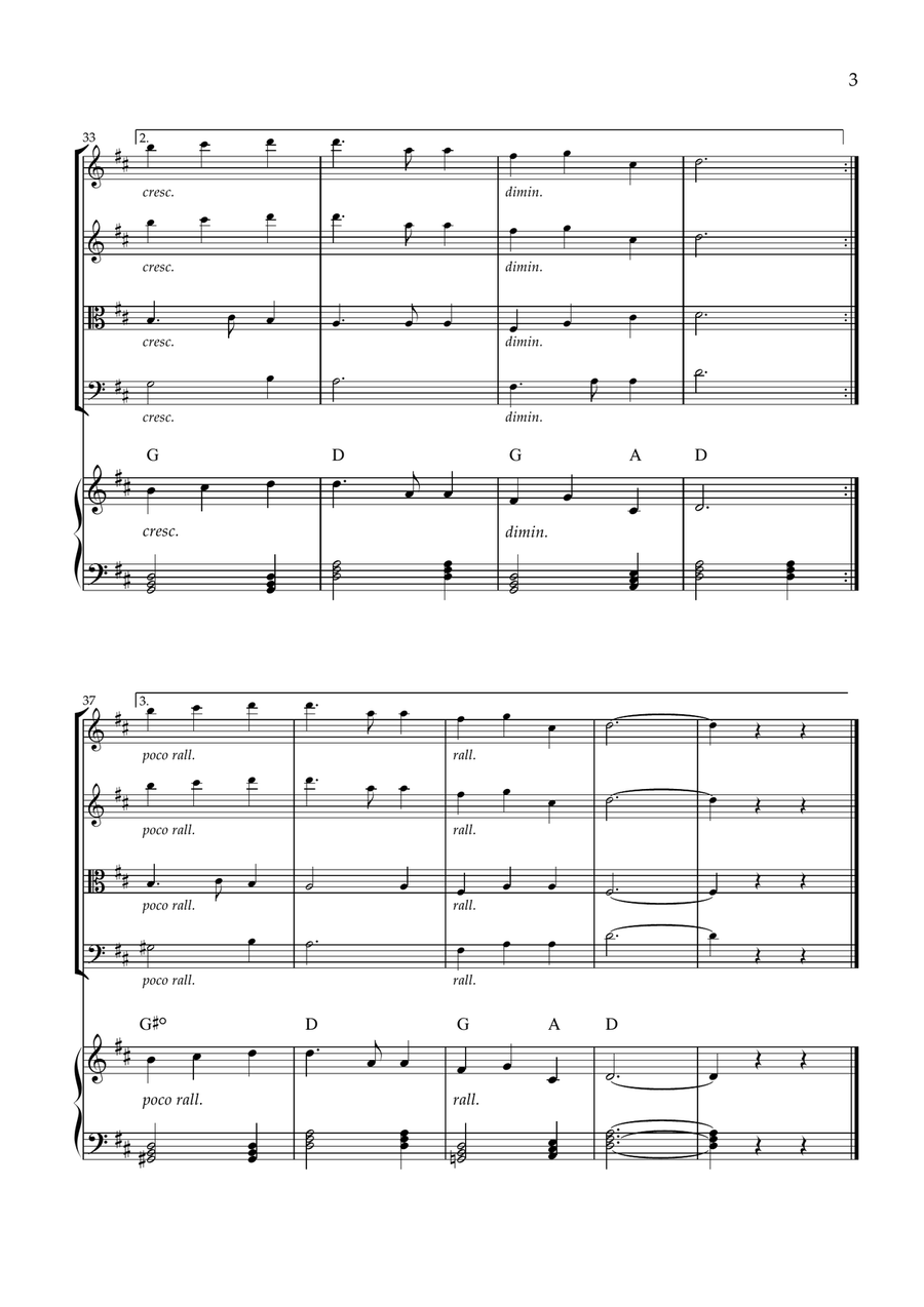 Great Is Thy Faithfulness String Orchestra scores gallery preview page 3