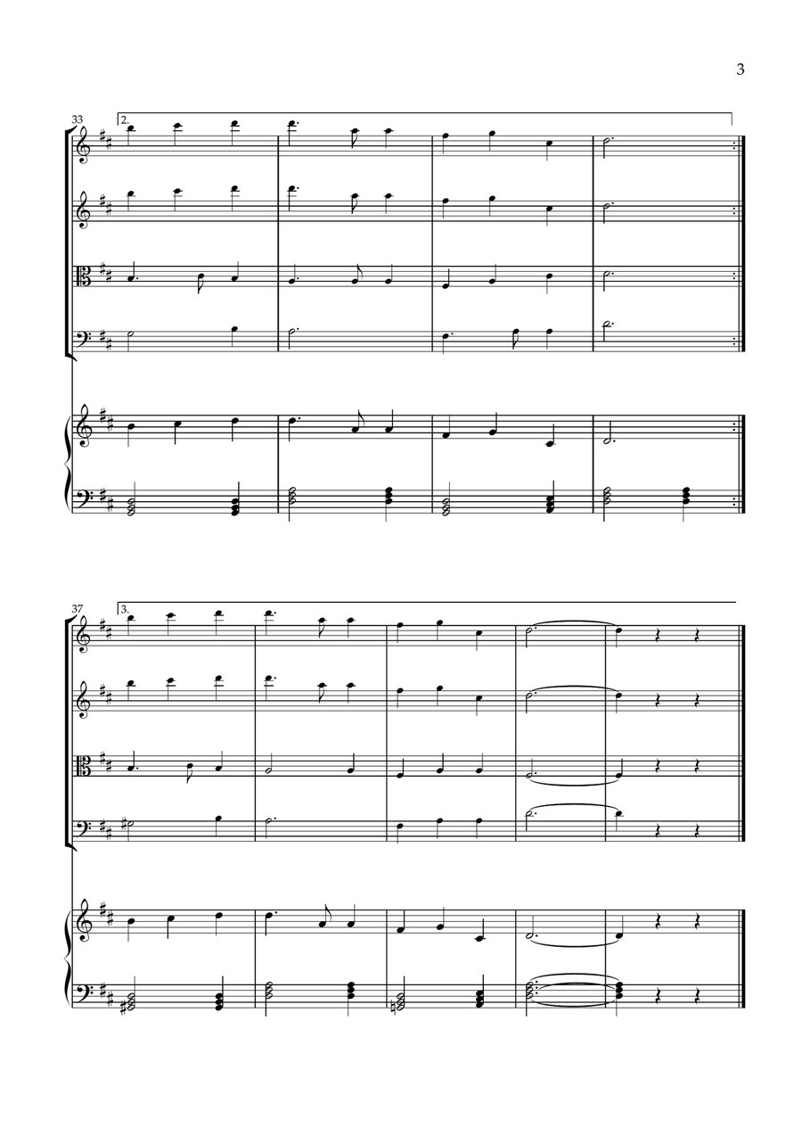 Great Is Thy Faithfulness String Orchestra scores gallery preview page 3