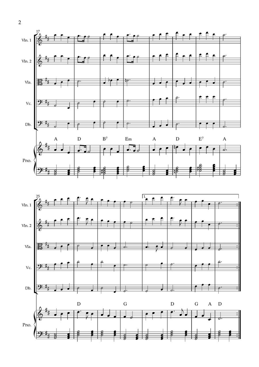 Great Is Thy Faithfulness Small Ensemble scores gallery preview page 2