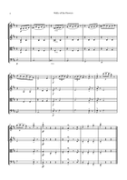 Waltz of the Flowers by Tchaikovsky | ENCHANTING Sheet Music String Quartet scores gallery preview page 4