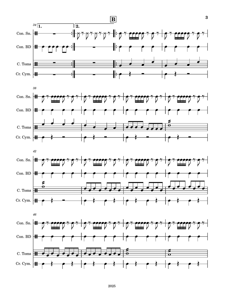 Warrior's Path Warrior's Path Percussion Ensemble scores gallery preview page 3