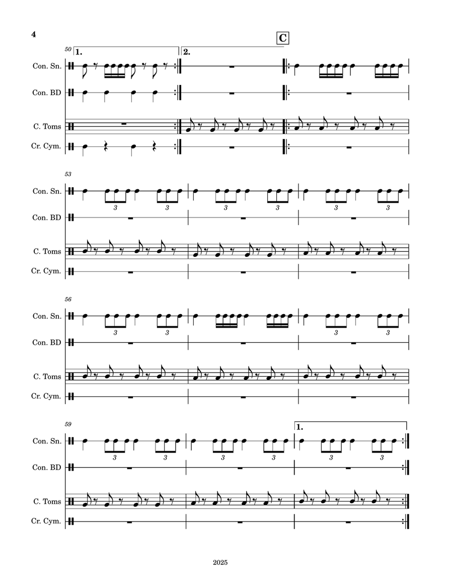 Warrior's Path Warrior's Path Percussion Ensemble scores gallery preview page 4