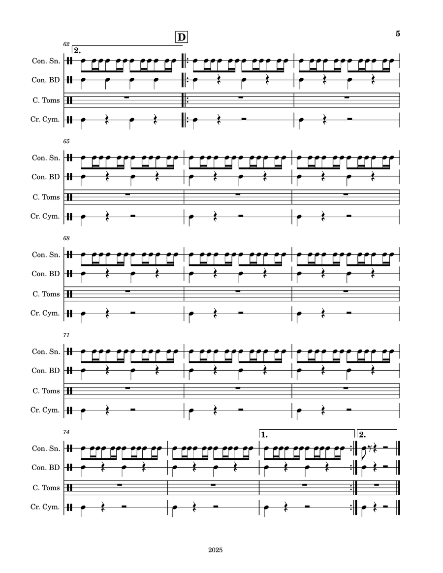 Warrior's Path Warrior's Path Percussion Ensemble scores gallery preview page 5