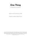 One Thing