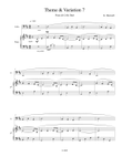 Theme & Variation 7