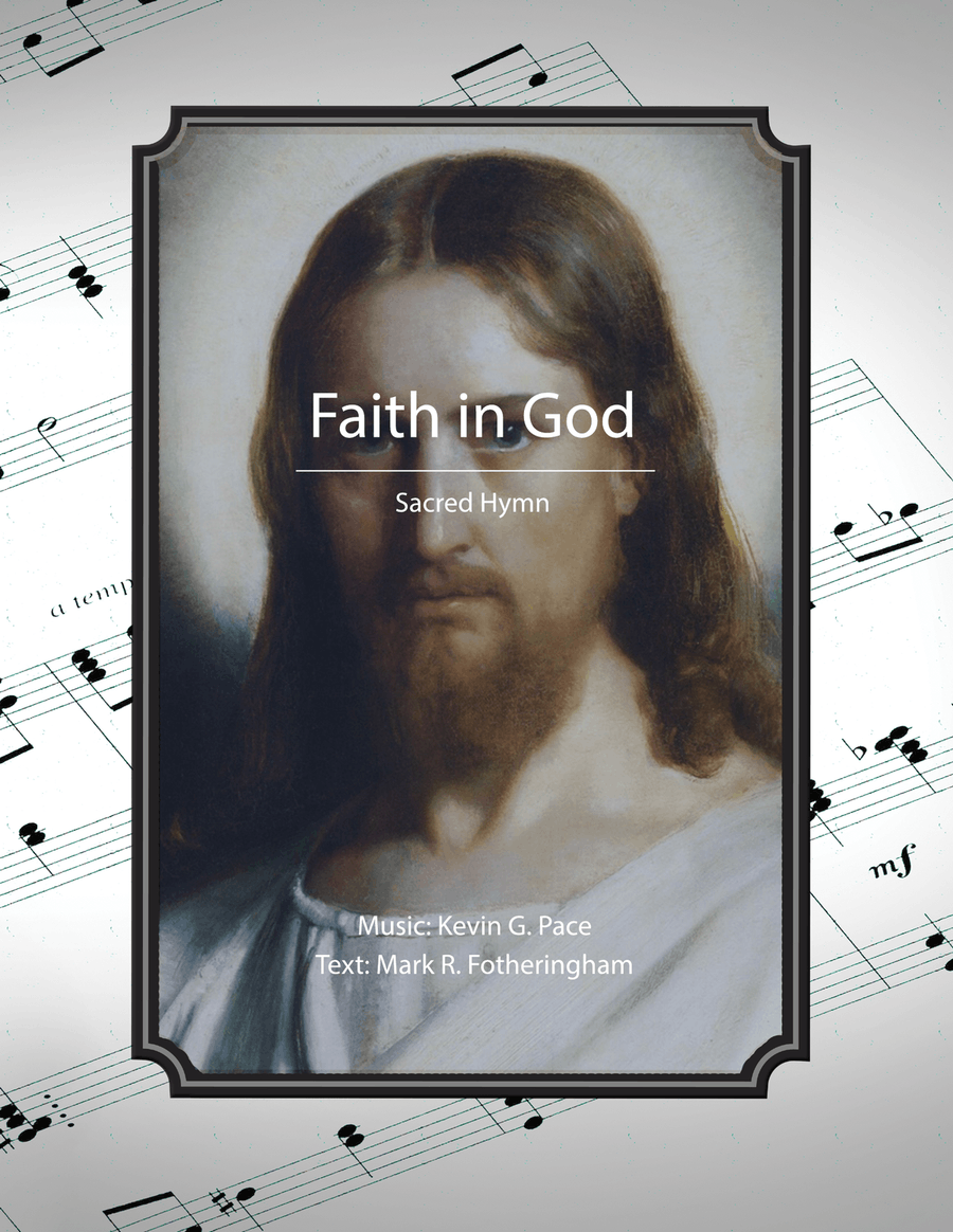 Faith in God, a sacred hymn 4-Part scores gallery preview page 1