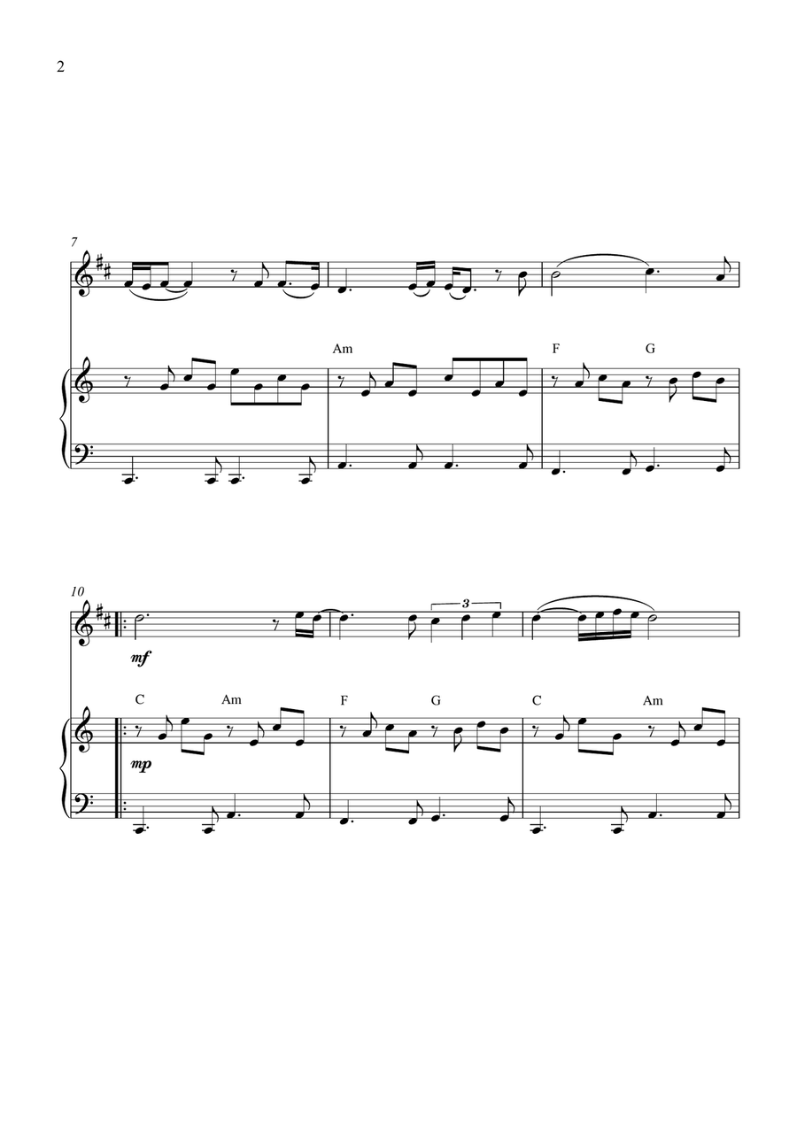 I Will Always Love You I Will Always Love You Soprano Saxophone scores gallery preview page 2
