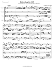 String quartet nº19 (Arrangement for string quartet of Trio Sonata BWV1037)