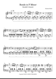 Rondo In F Minor For Solo Piano - Kendall's Summit