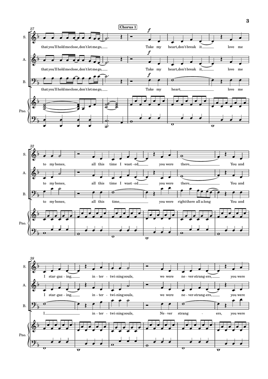 Stargazing Stargazing 3-Part scores gallery preview page 3