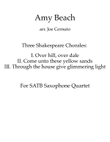 Three Shakespeare Chorales