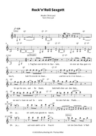 Rock'n'Roll Sexgott Voice scores gallery preview page 3