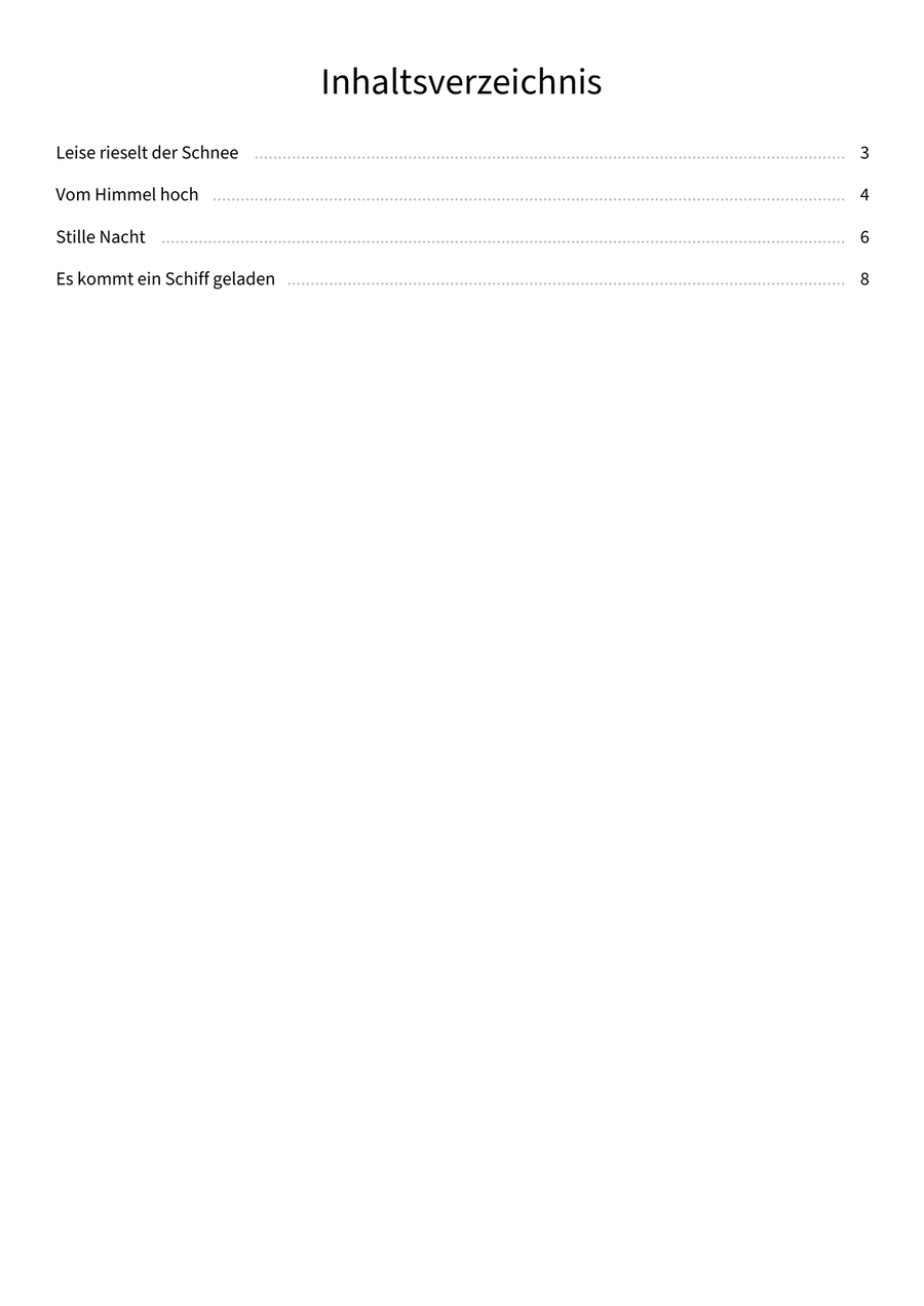 Vom Himmel Vom Himmel Piano Solo scores gallery preview page 3