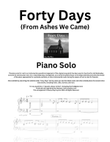 Forty Days (Piano Solo For Lent and Ash Wednesday)