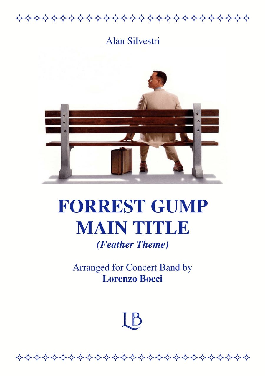 Forrest Gump - Main Title (Feather Theme) Concert Band scores gallery preview page 1