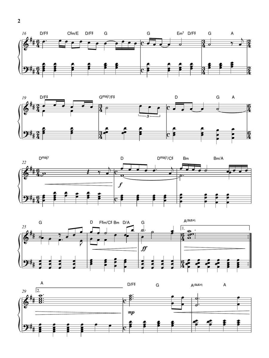 On Earth As It Is In Heaven Piano Method scores gallery preview page 2