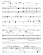 CHAUSSON: Le colibri, Op. 2 no. 7 (transposed to D major) Piano, Vocal scores gallery preview page 3
