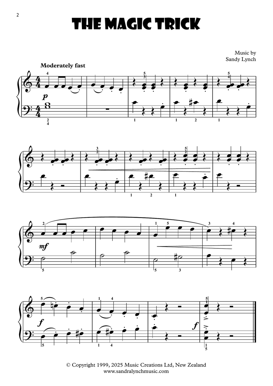 All Keyed Up Level 1 Easy Piano scores gallery preview page 3