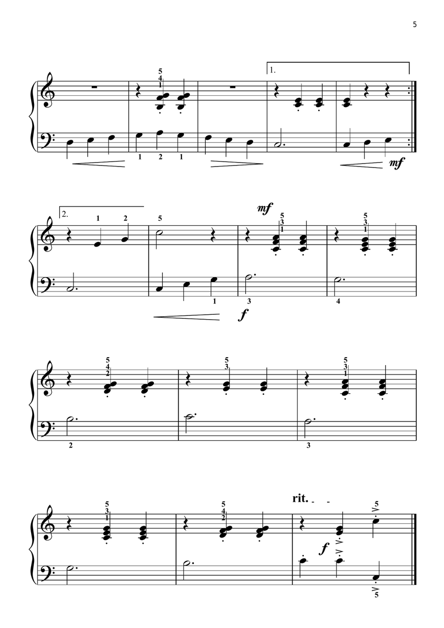 All Keyed Up Level 1 Easy Piano scores gallery preview page 6