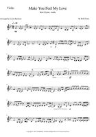 Make You Feel My Love String Duet scores gallery preview page 4