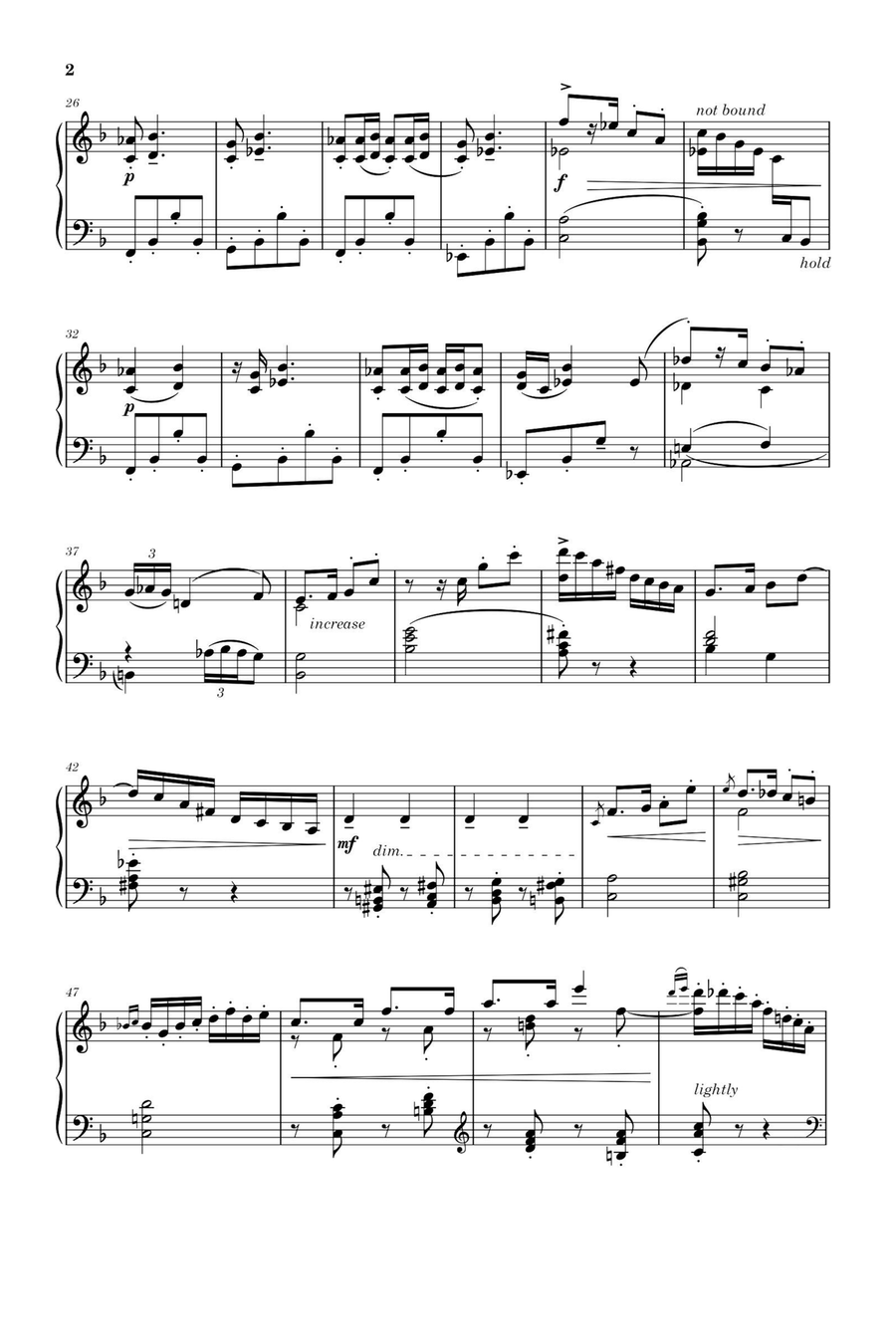 From Uncle Remus - Edward MacDowell Piano Solo scores gallery preview page 2