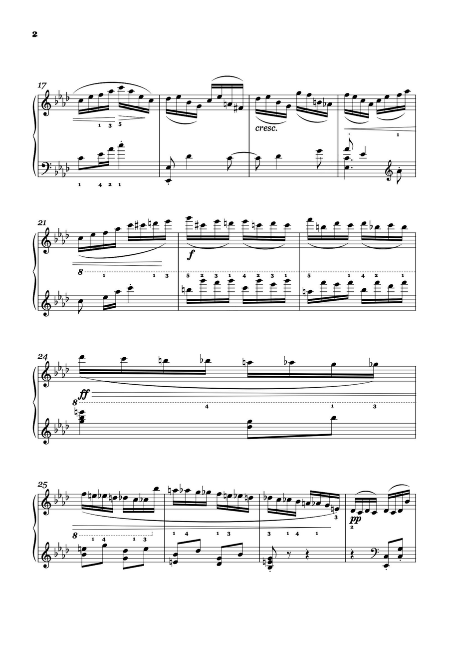 Etude Op.46 No.2 - Edward MacDowell Piano Method scores gallery preview page 2