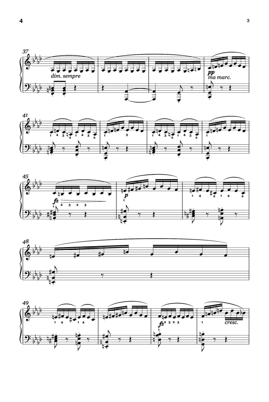 Etude Op.46 No.2 - Edward MacDowell Piano Method scores gallery preview page 4