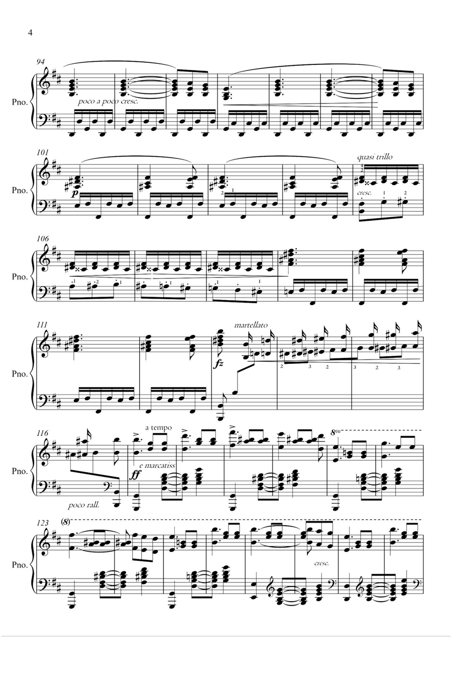 Witches' Dance Op.17 No.2 - Edward MacDowell Piano Solo scores gallery preview page 4