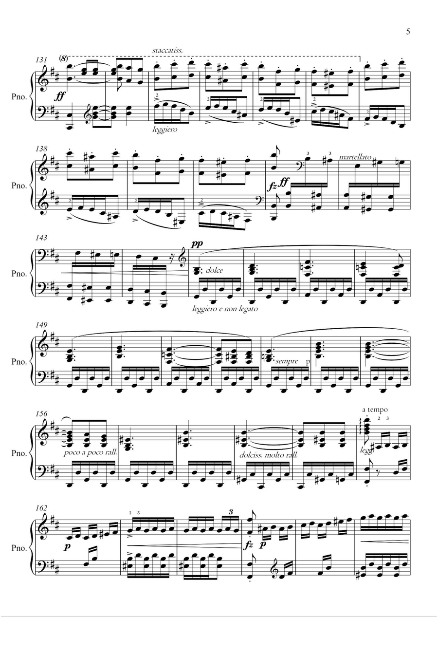 Witches' Dance Op.17 No.2 - Edward MacDowell Piano Solo scores gallery preview page 5