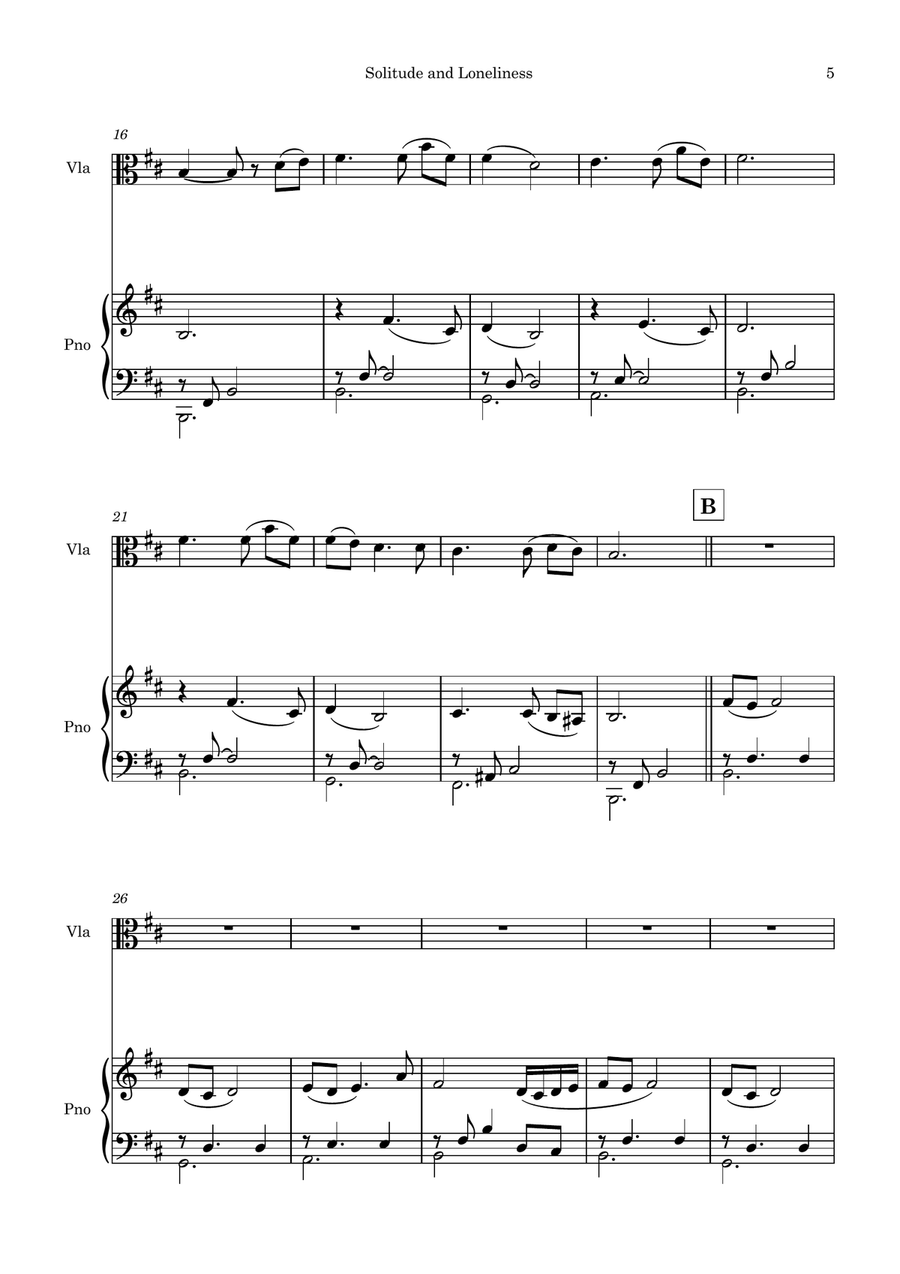 The Wolf The Wolf Viola scores gallery preview page 5