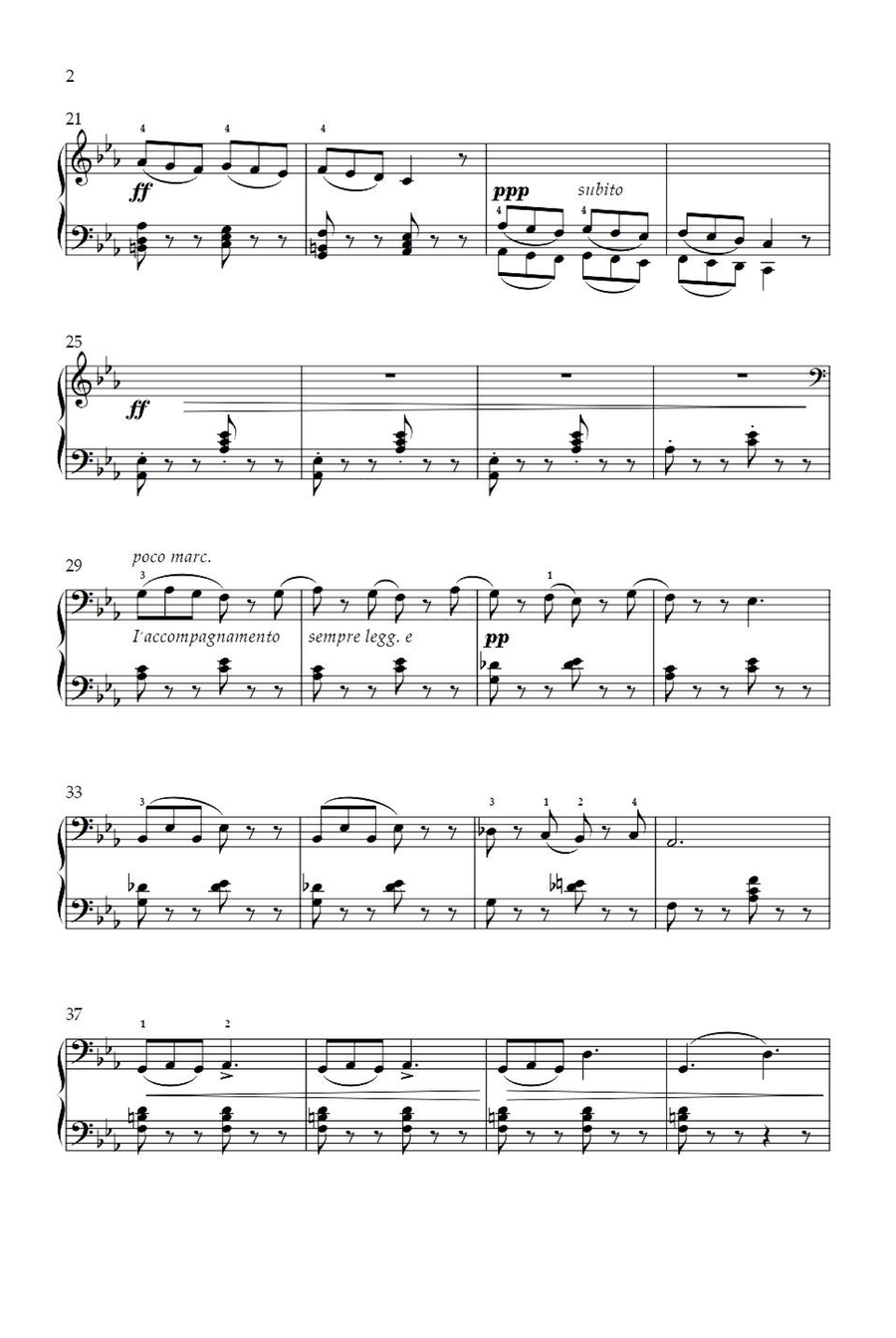 Alla Tarantella Etude Op.39 No.2 - Edward MacDowell Piano Method scores gallery preview page 2