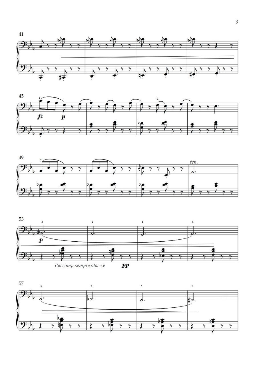 Alla Tarantella Etude Op.39 No.2 - Edward MacDowell Piano Method scores gallery preview page 3