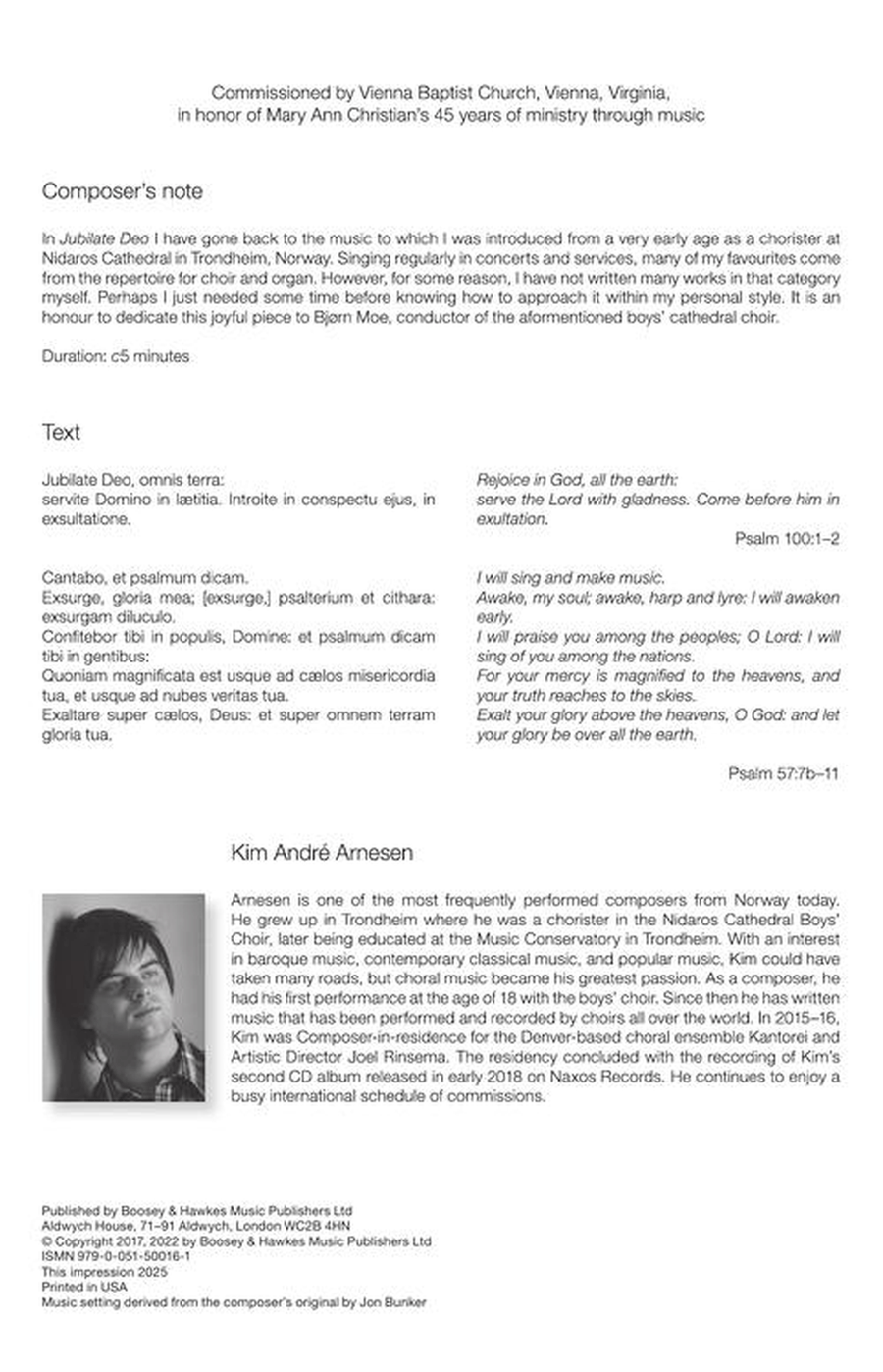 Jubilate Deo Divisi - Sheet Music page 3
