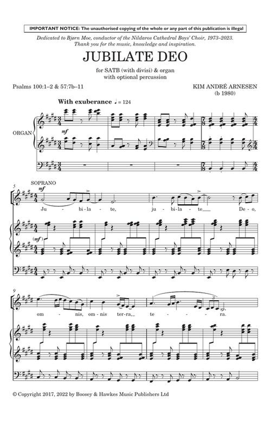 Jubilate Deo Divisi - Sheet Music page 4