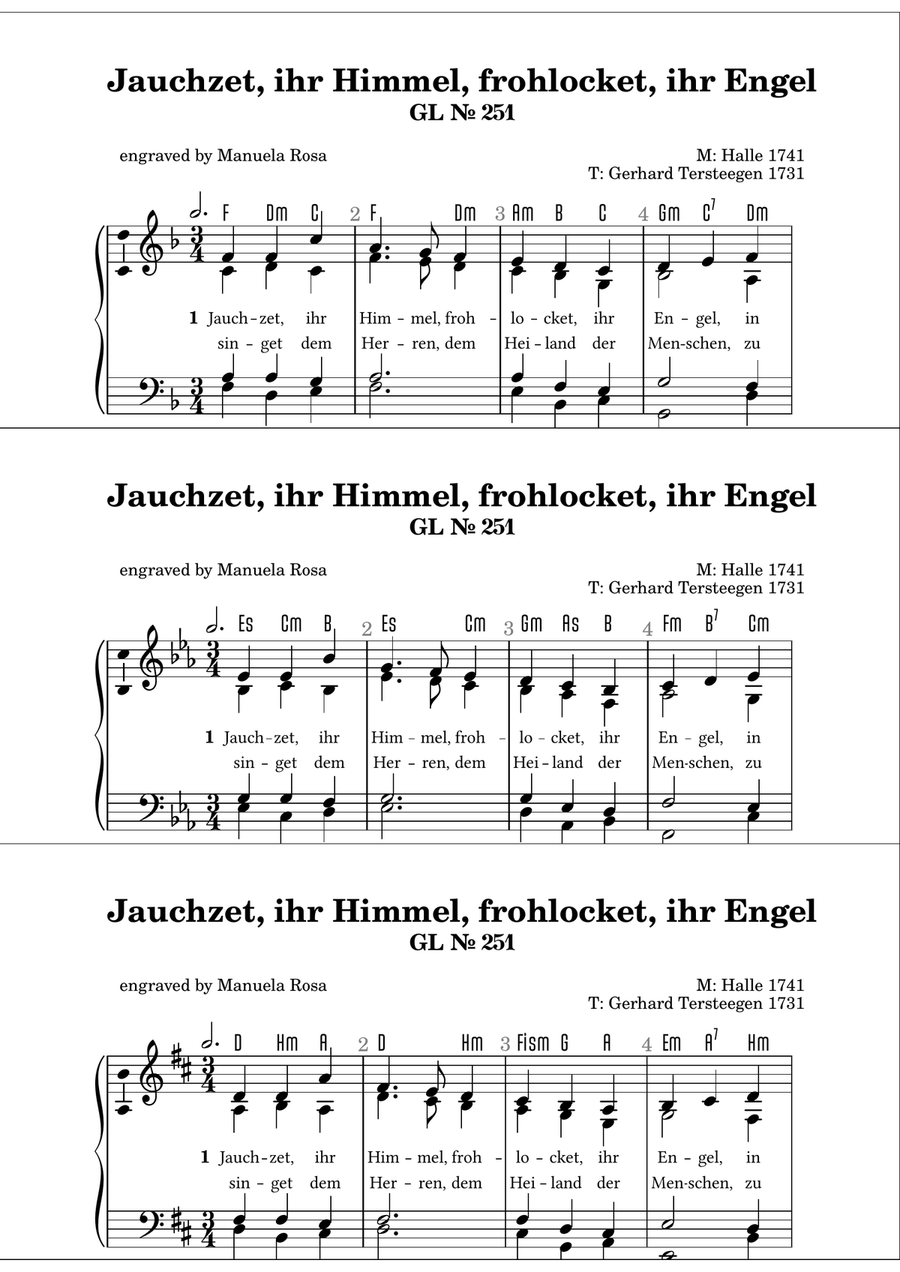 Gottesloblieder Collection: 142, 143, 213, 216, 251, 275 Organ Solo scores gallery preview page 5