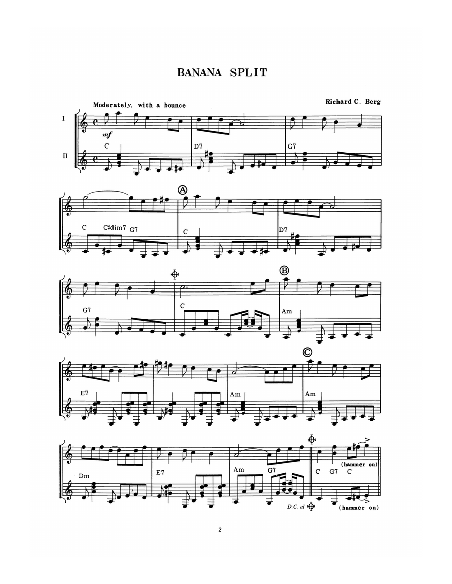 Duets for Frets Duets for Frets Guitar Ensemble scores gallery preview page 3