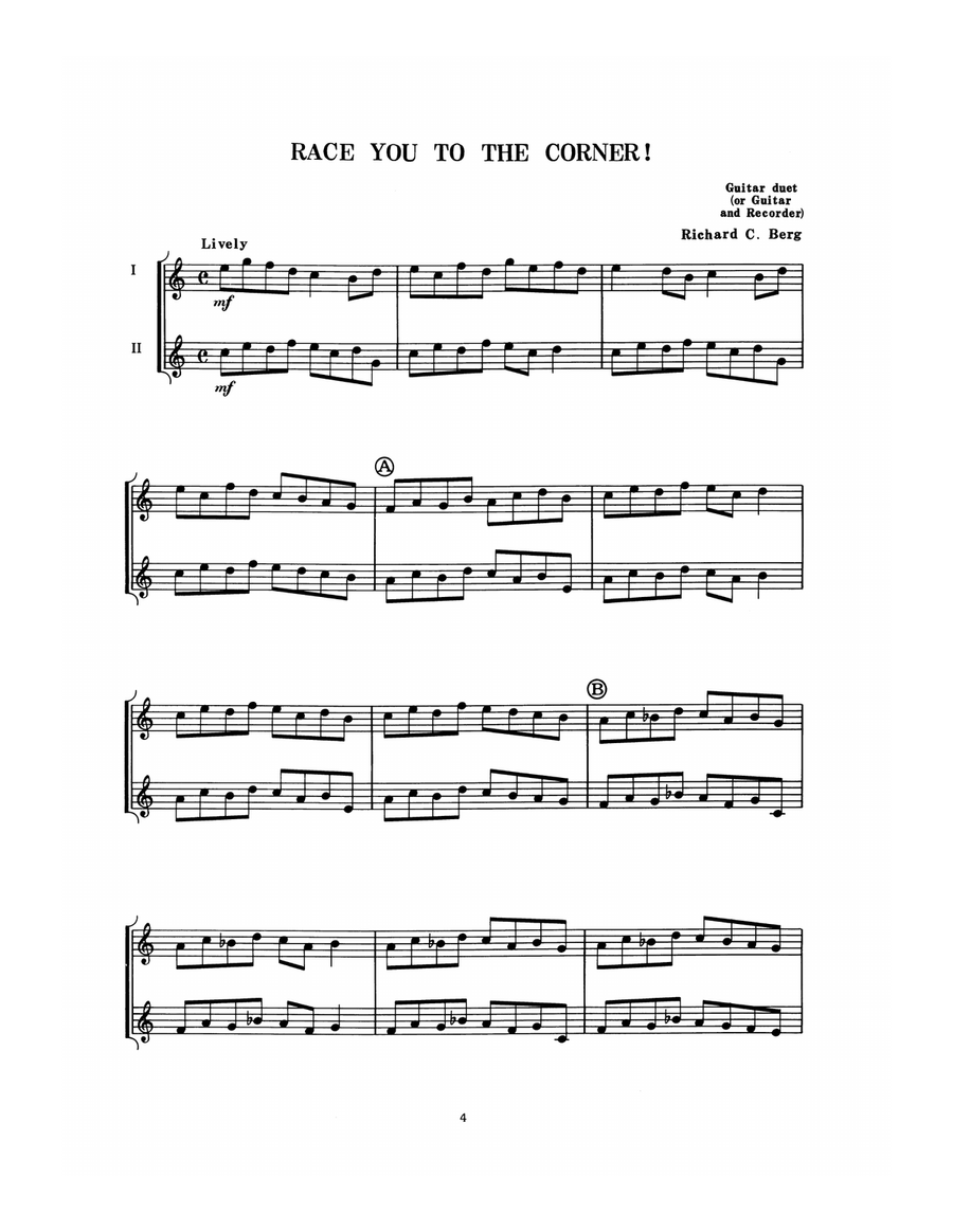 Duets for Frets Duets for Frets Guitar Ensemble scores gallery preview page 5