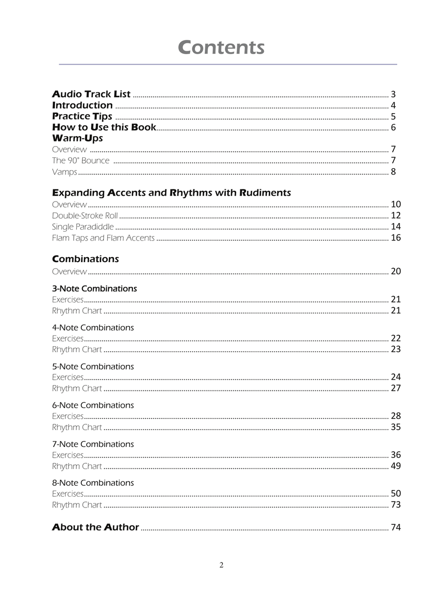 Stick It to Your Chops Percussion scores gallery preview page 3