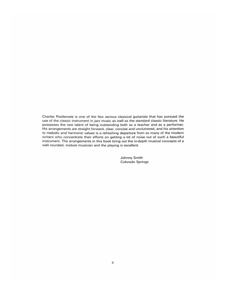 Charles Postlewate - Solo Guitar Acoustic Guitar scores gallery preview page 5